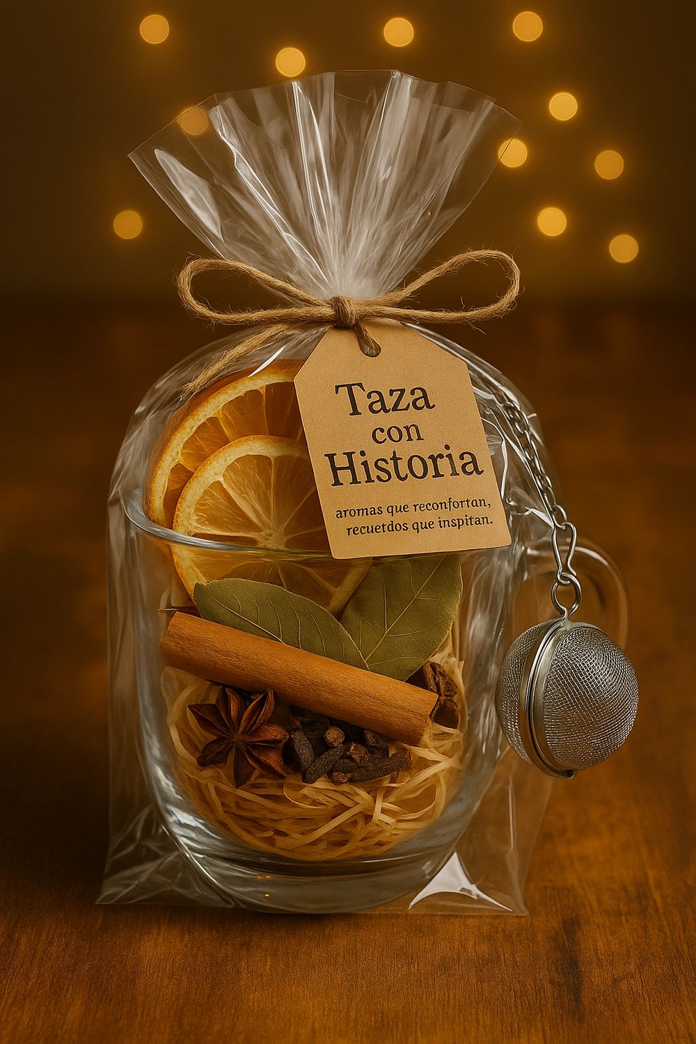 Taza con Historia – Kit de Infusión