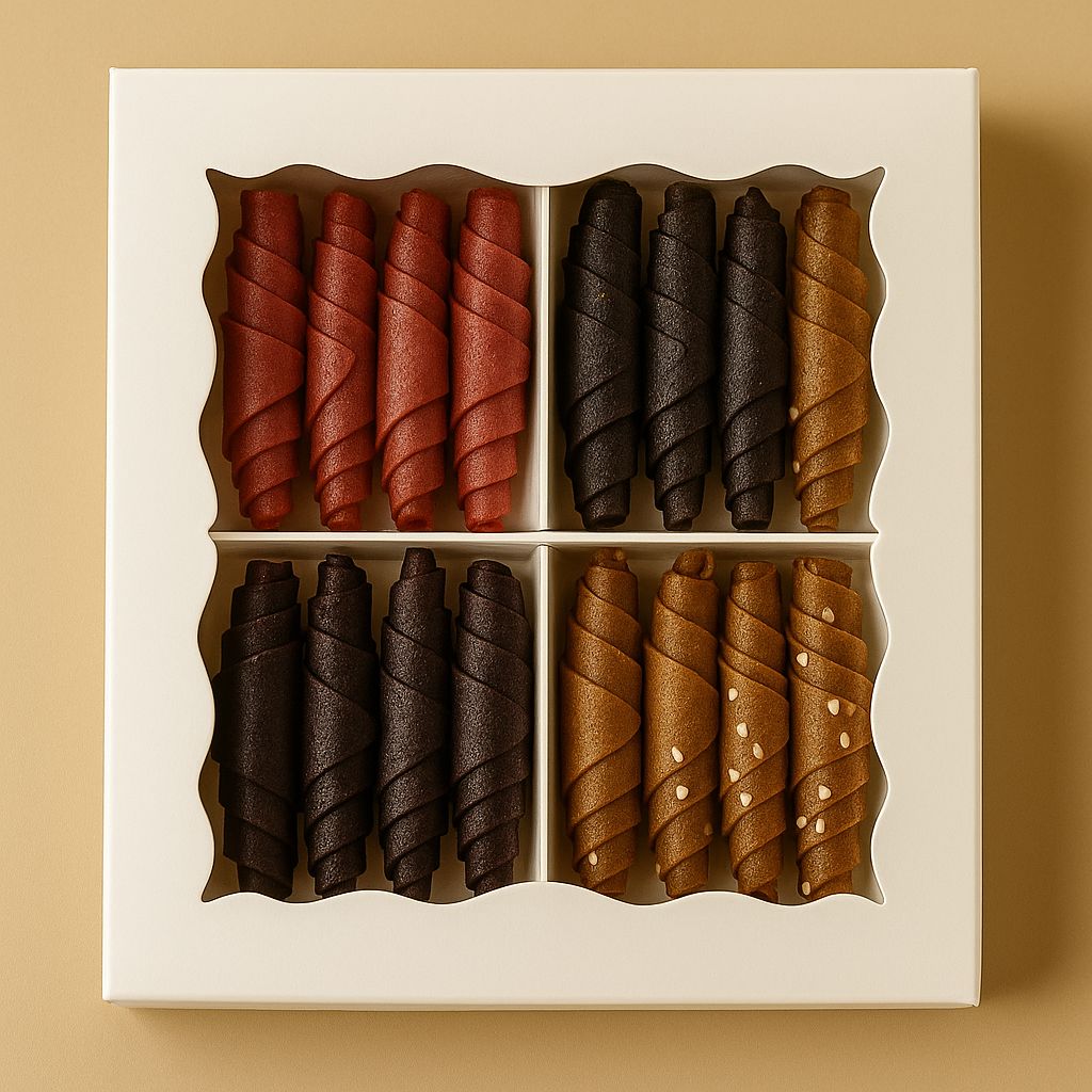 Rollitos de Frutas( 8 de cada sabor/24)