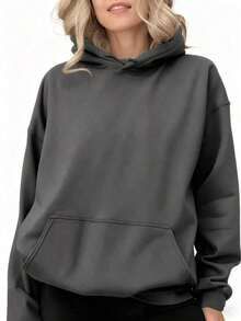 Women&#39;s Cozy Hoodie With WhiteFox And Pink Bow Pattern - &quot;Feel The Love&quot; Design