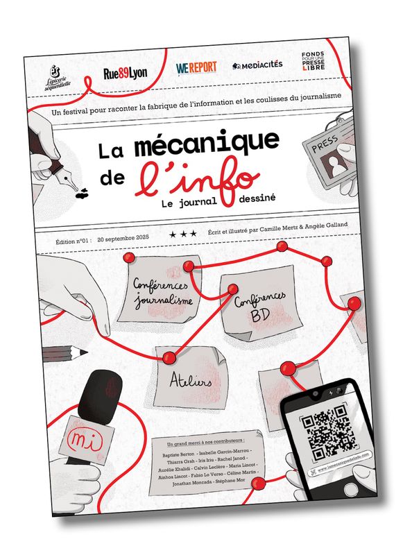 La Mécanique de l'Info - Le journal dessiné