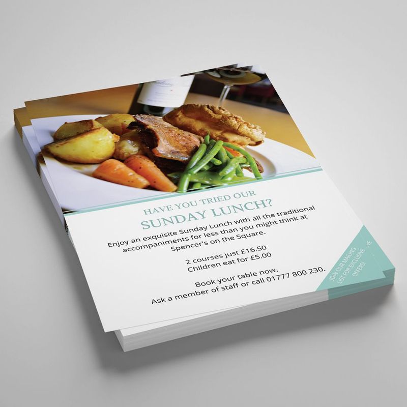 Heavyweight A4 Flyers