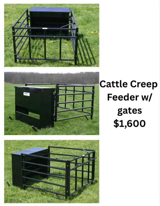 Cattle Creep Feeder with Gates