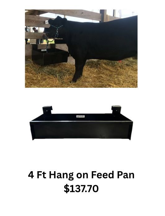 Hang On Feed Pan - 4 ft