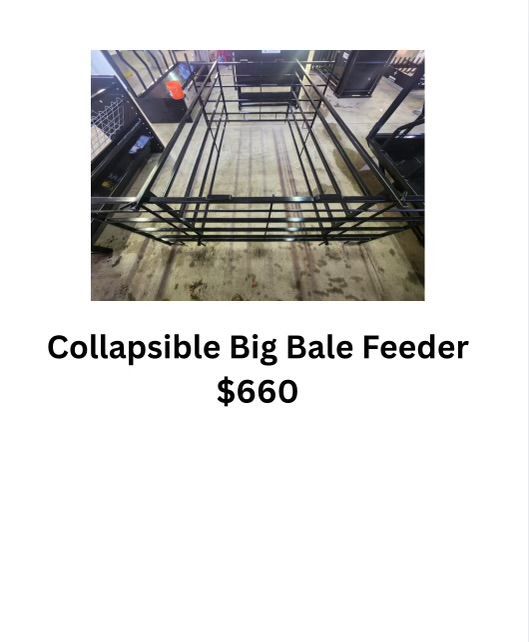 Collapsible Big Bale Feeder