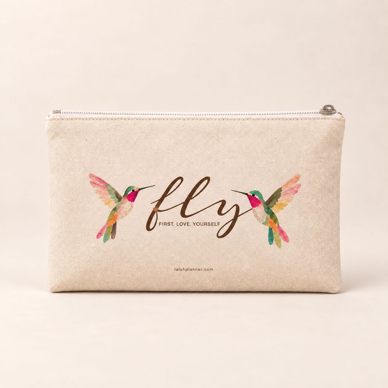 PENCIL POUCH que hace match con tu agenda 2027 FLY-FIRST LOVE YOURSELF