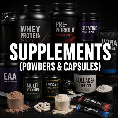 Supplements (Powders & Capsules)