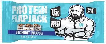 Uncle Jack's Protein Flapjack 100g Uncle Jack's Protein Flapjack 100g, Flavour: Yoghurt Muesli