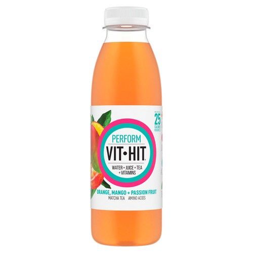 Perform VIT-HIT 500ml, Flavour: Orange Mango & Passionfruit