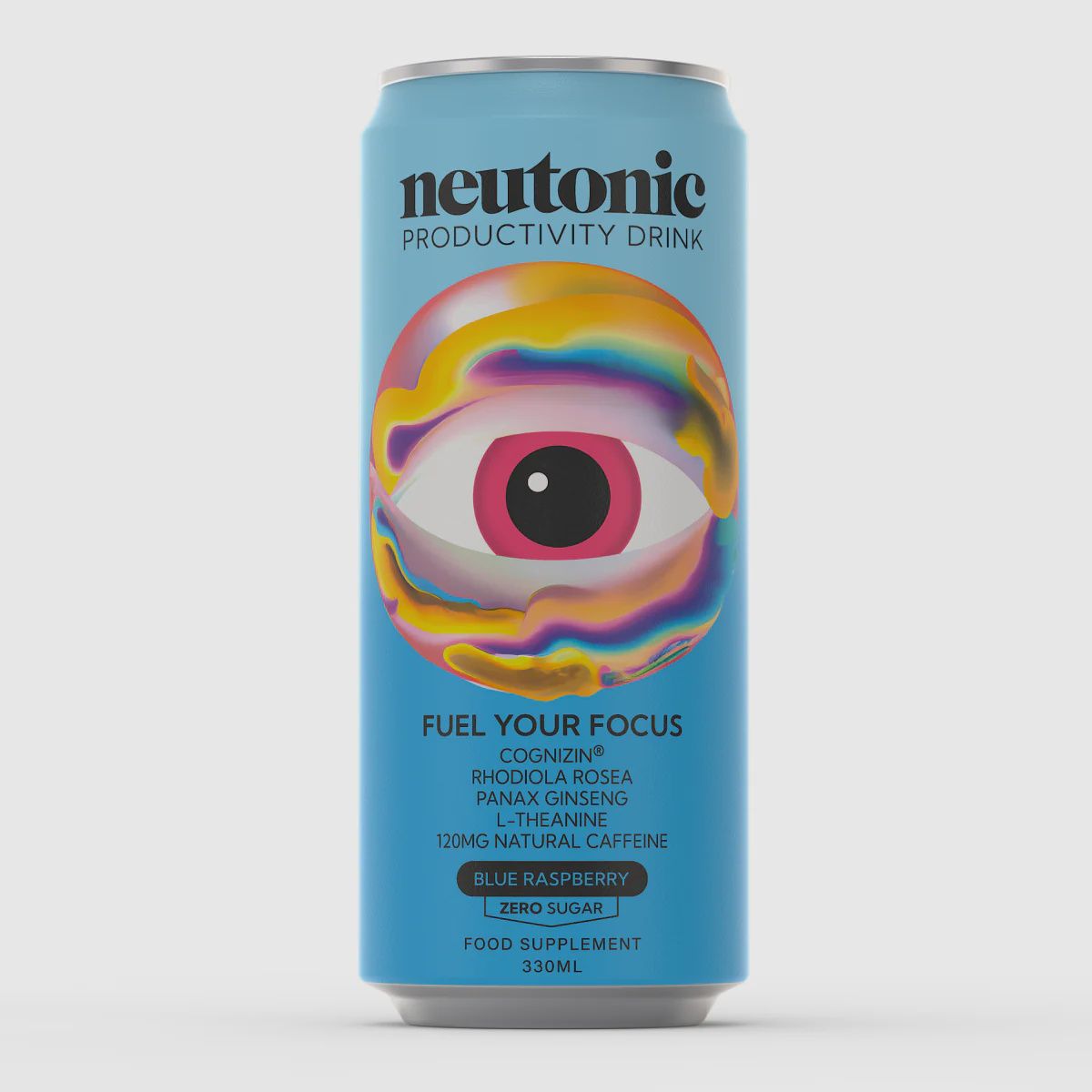 Neutonic Productivity Drink 330ml, Flavour: Blue Raspberry