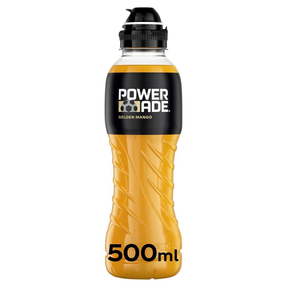 Powerade 500ml, Flavour: Golden Mango