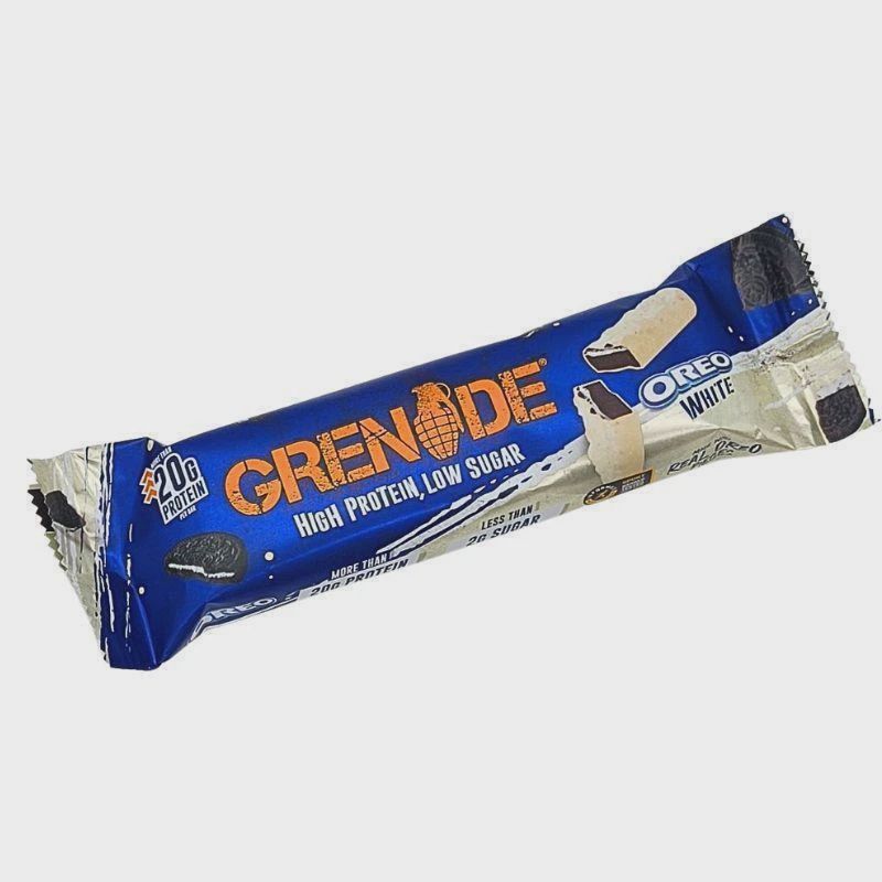 Genade Carb Killa Protein Bar 60g Genade Carb Killa Protein Bar 60g, Flavour: Oreo White