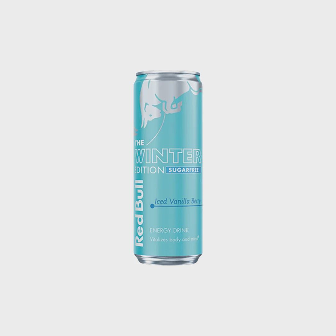 Red Bull Sugar Free Ice Edition 250ml, Flavour: Iced Vanilla Berry