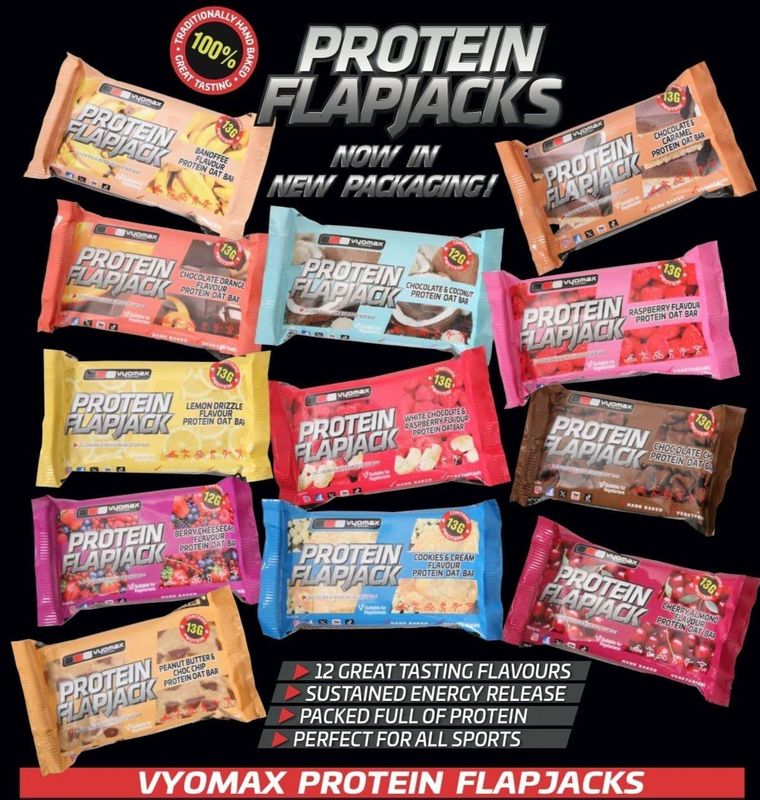 Vyomax Protein Flapjack