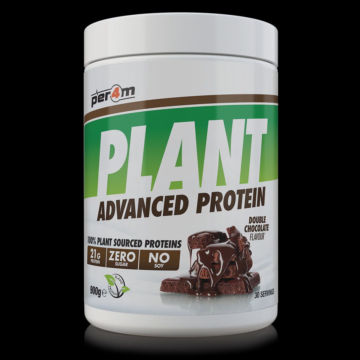 Per4m Plant Advanced Protein, Flavour: Double Chocolate, Size: 900g