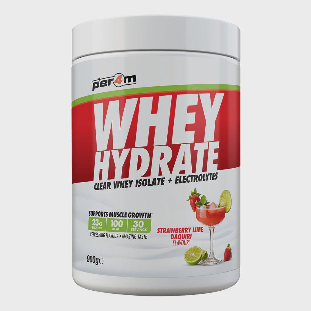 Per4m Whey Hydrate Per4m Whey Hydrate, Flavour: Strawberry Lime Daquiri, Size: 900g