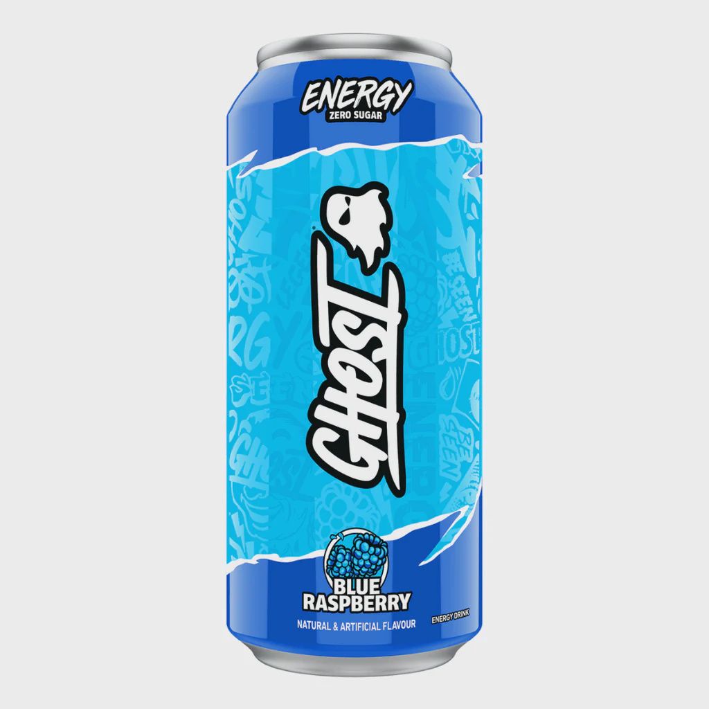 Ghost Energy 500ml, Flavour: Blue Raspberry