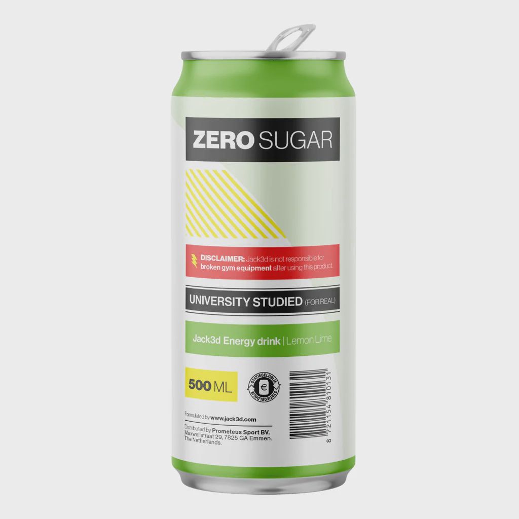 USP Labs Jack3d Energy Drink 500ml USP Labs Jack3d Energy Drink 500ml, Flavour: Lemon Lime