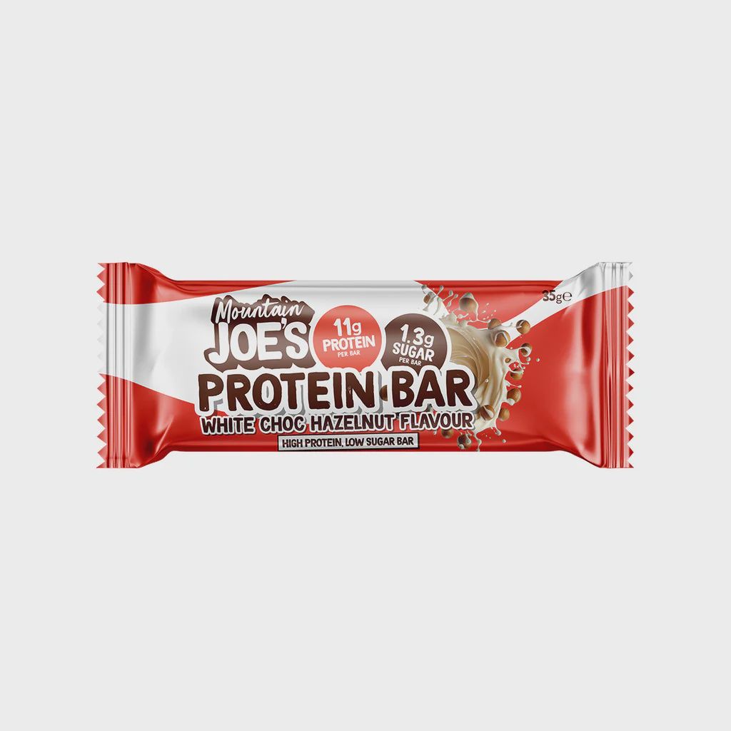 Mountain Joes Protein Bar, Flavour: White Chocolate Hazelnut