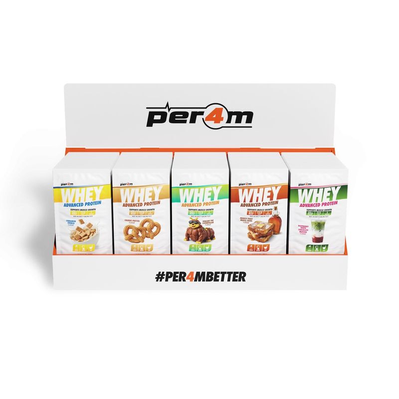 NEW Per4m Advanced Protein Single Serving Sachet 30g