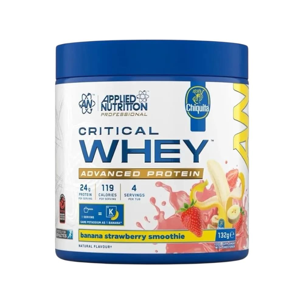 Applied Nutrition Critical Whey 132g, Flavour: Banana Strawberry Smoothie