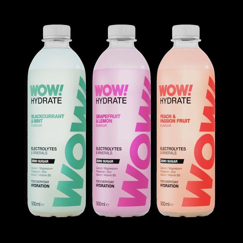 WOW! Hydrate Electrolytes 500ml