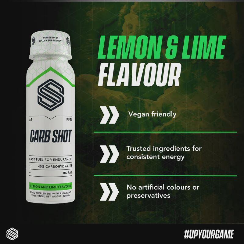 Soccer Supplement Carb Shot 100ml