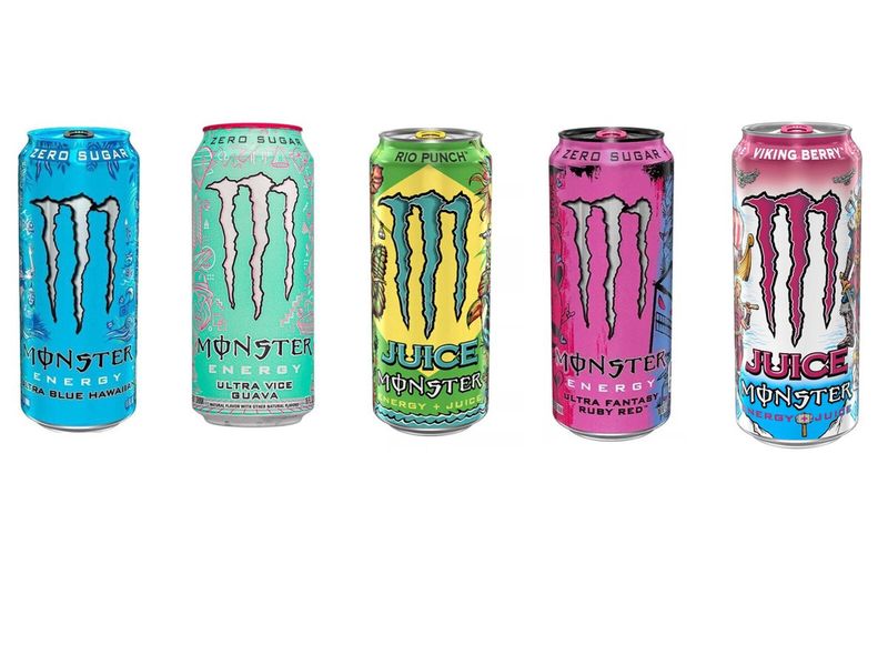 Monster Energy Ultra / Zero Sugar Can (USA/EU Imports) 473ml