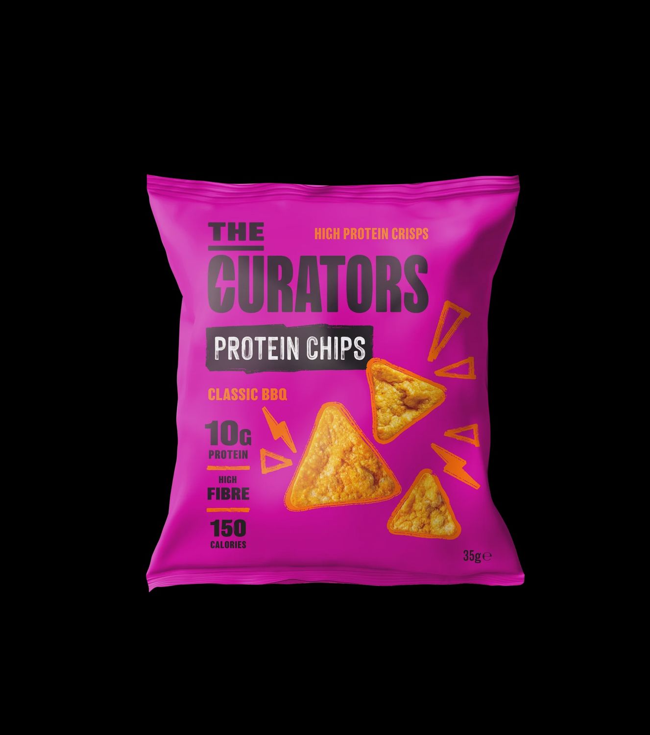 The Curators Protein Chips 35g, Flavour: BBQ