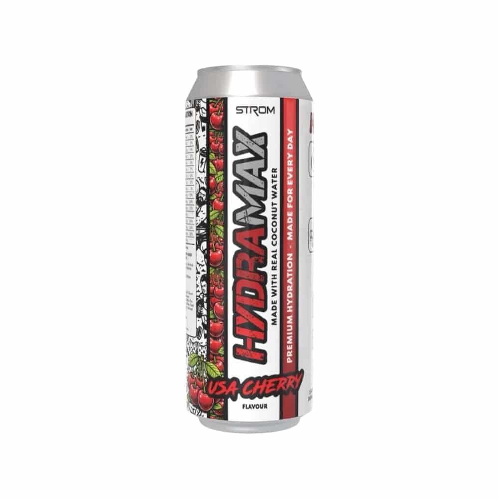 Strom Hydramax 500ml Can Strom Hydramax 500ml Can, Flavour: USA Cherry