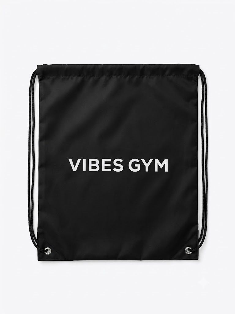 Vibes Gym Drawstring Bag
