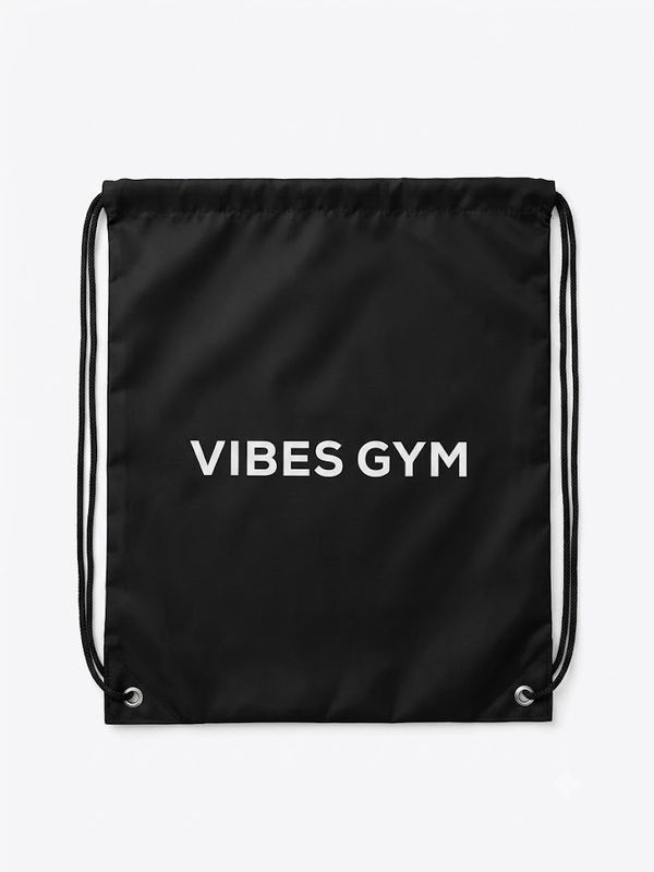 Vibes Gym Drawstring Bag