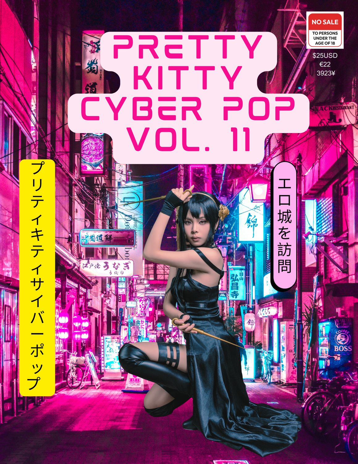 Pretty Kitty Cyber Pop Vol.11 Magazine