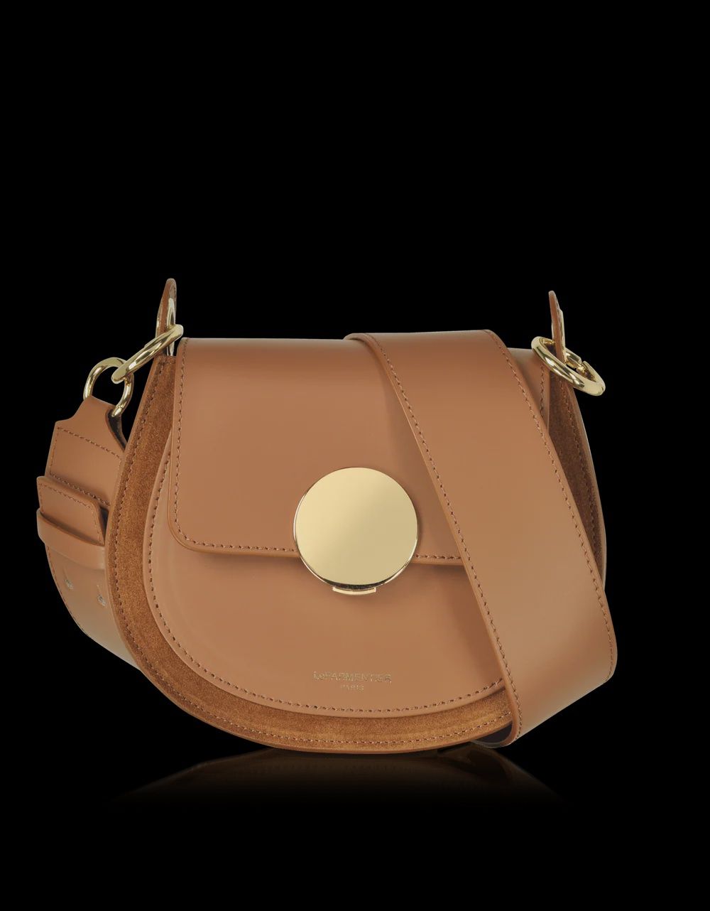 Le Parmentier Yucca Suede/Leather LPC, Colour: Cognac