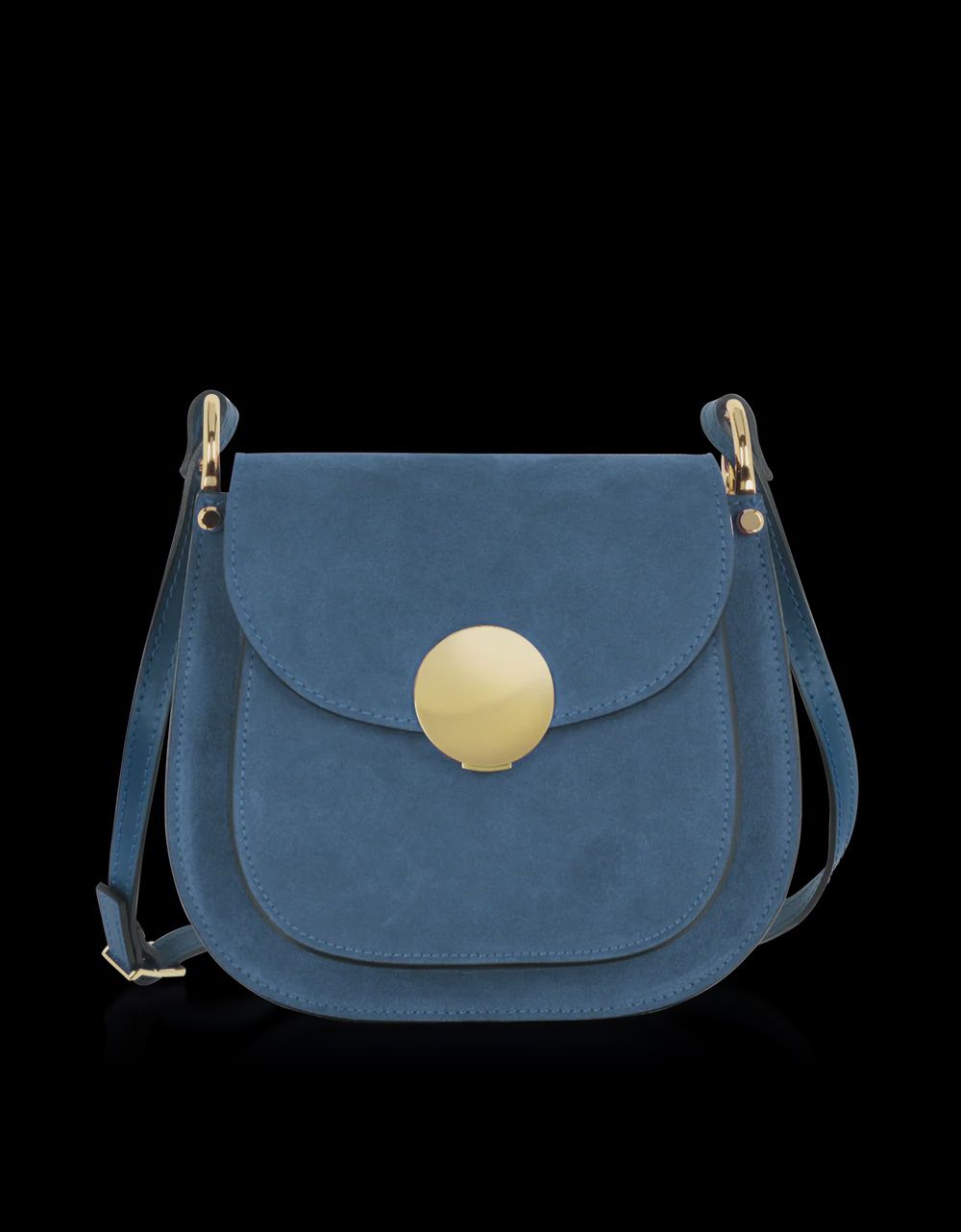 Le Parmentier Agave Suede LPC, Colour: Denim
