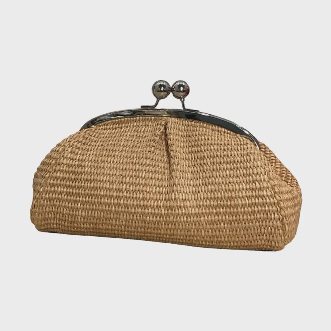 Vintage Rafia Clutch/CrossBody