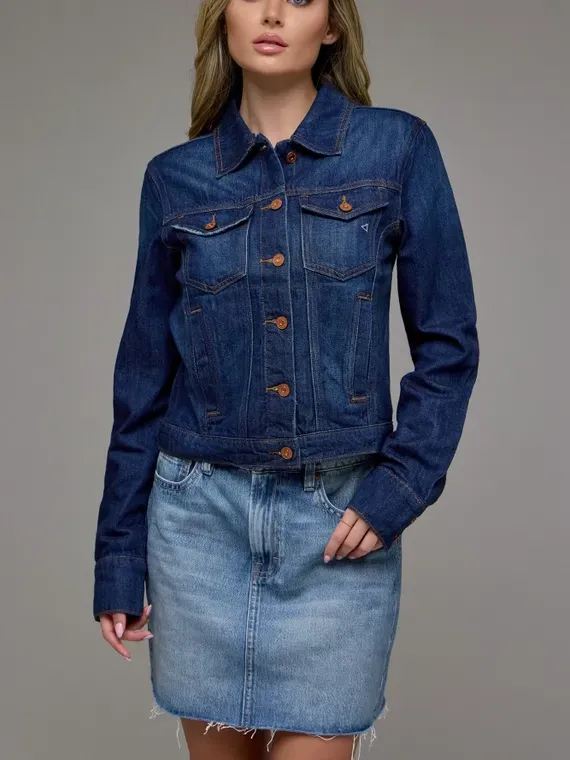 Classic Denim Jacket Dark Blue
