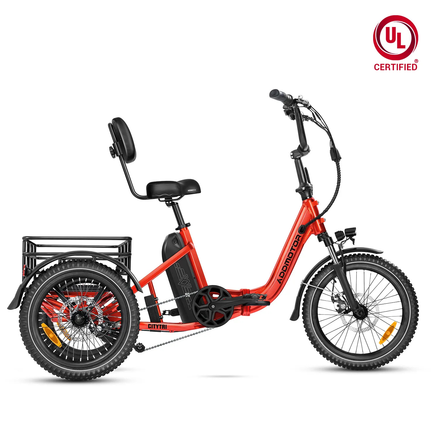 Addmotor Citytri E10 Foldable trike - Red