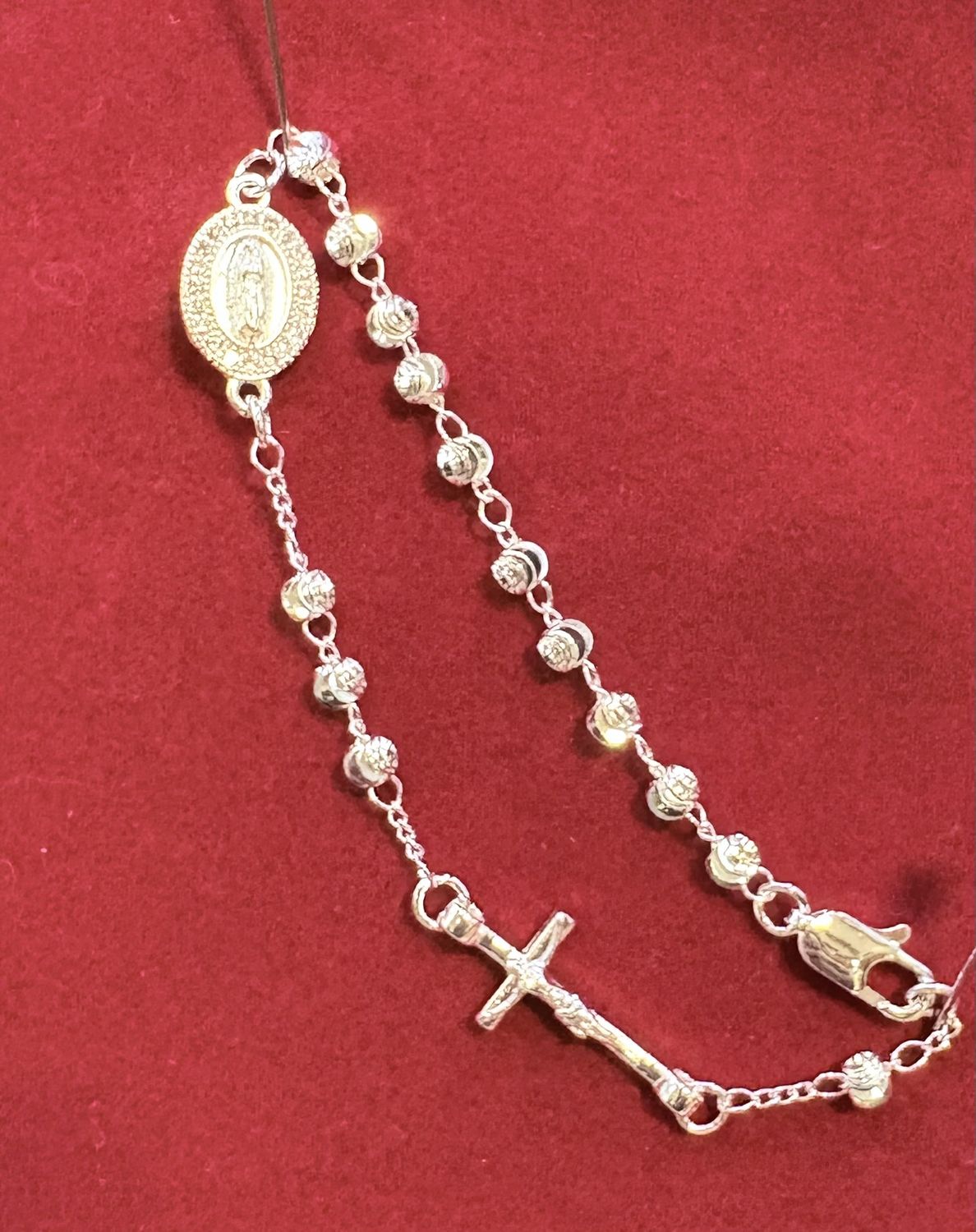 One decade rosary (Gold) Bracelet