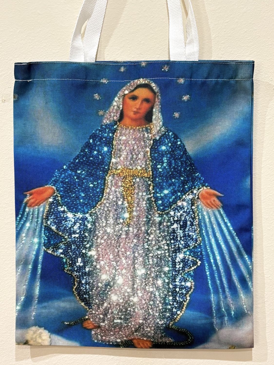 Tote Bags Canvas  with Our Lady of Grace
