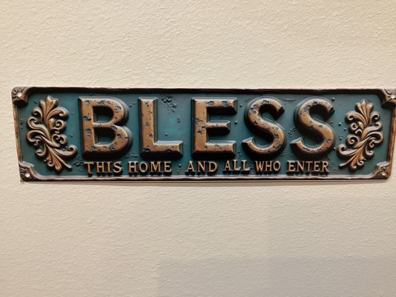 Wall Art  Bless this home…