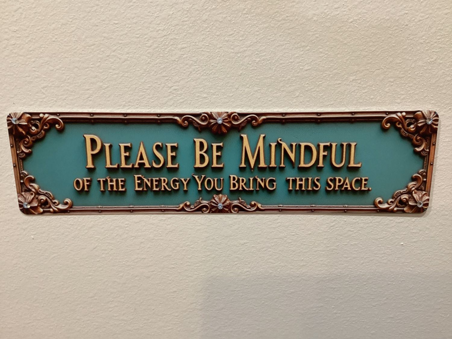 WallArt Please be mindful….