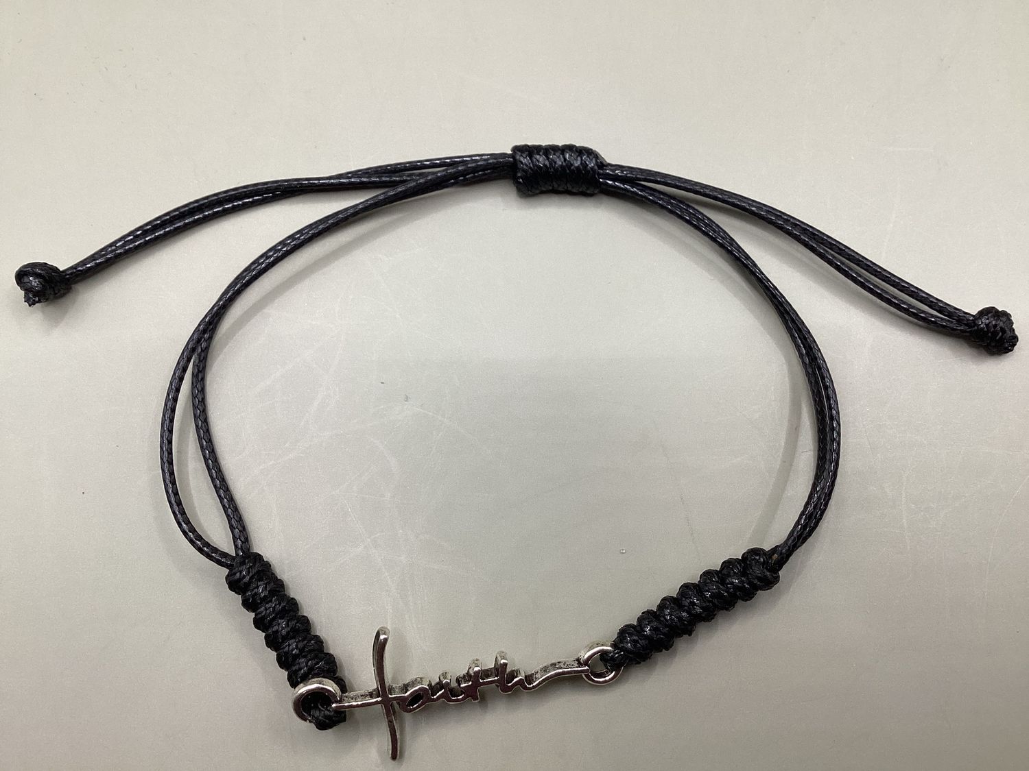 Minimalist “Faith” Bracelet