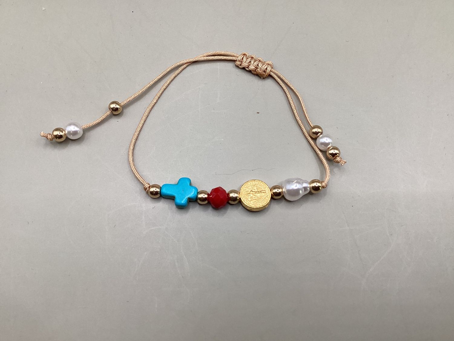 Macrame knot style bracelet