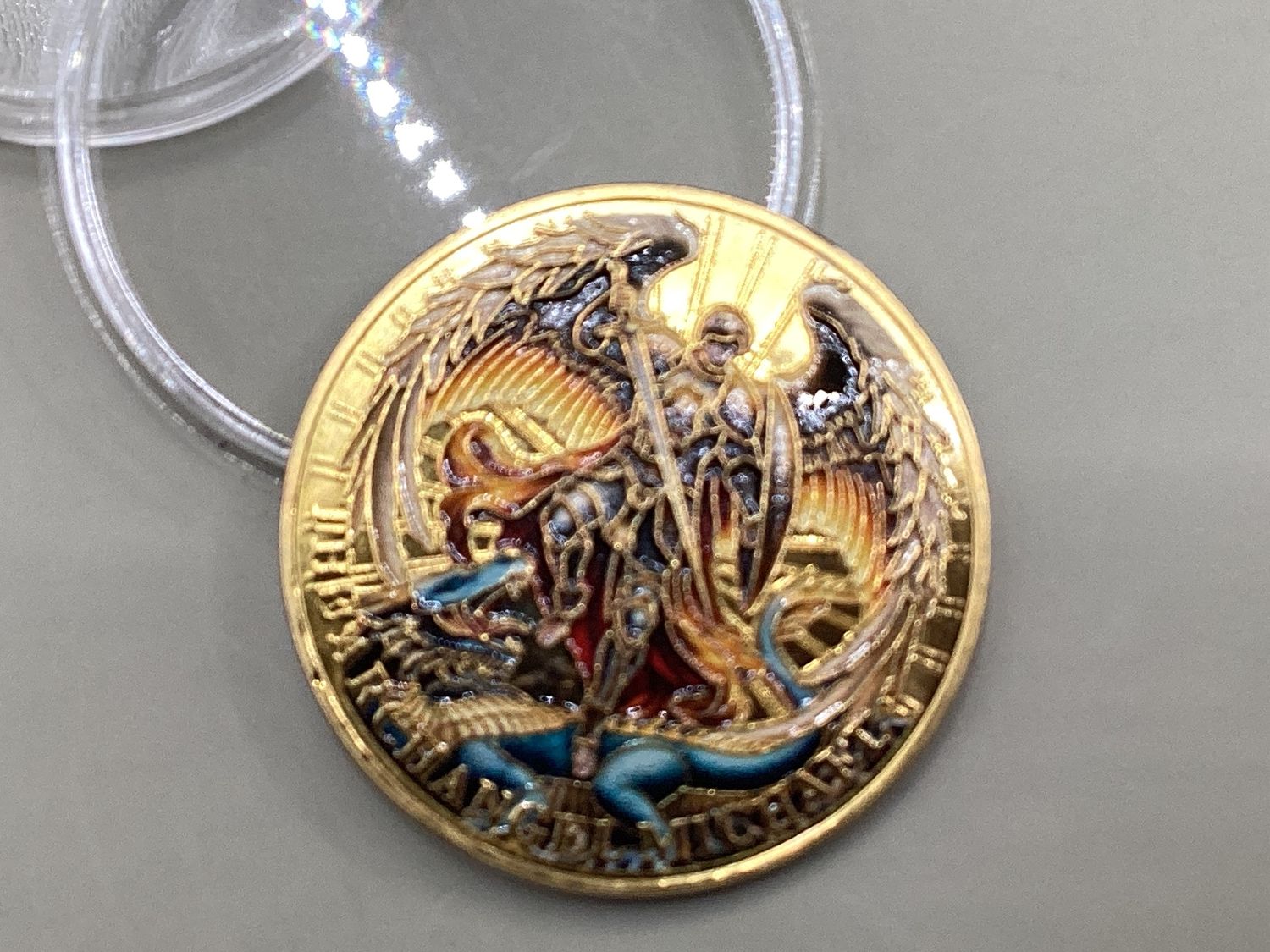 Collector Coin St Michael the Archangel