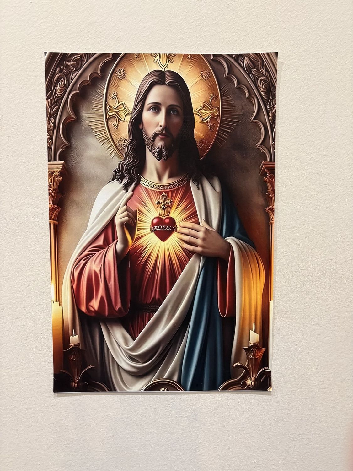 Sacred Heart of Jesus Wall Art portrait