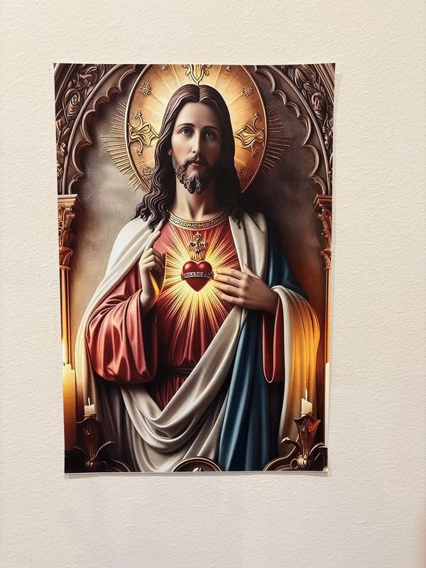 Sacred Heart of Jesus Wall Art portrait