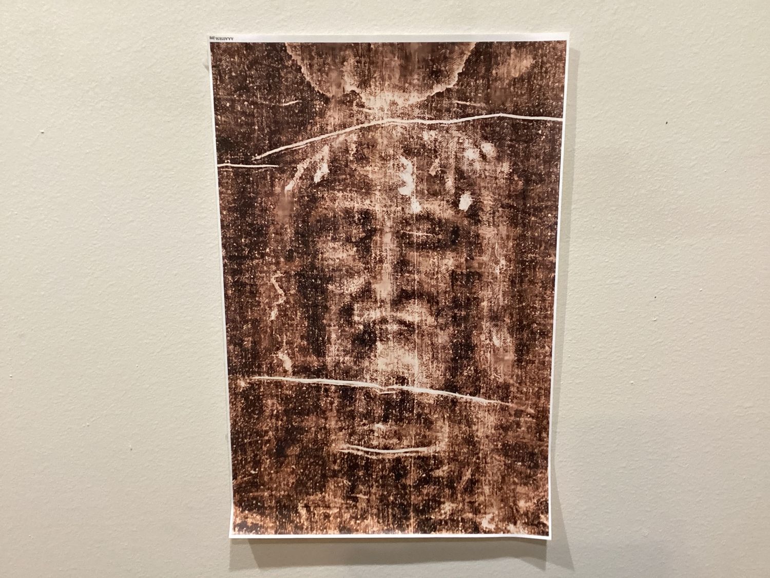 Holy Face of Christ Shroud of Turin-inspired Print