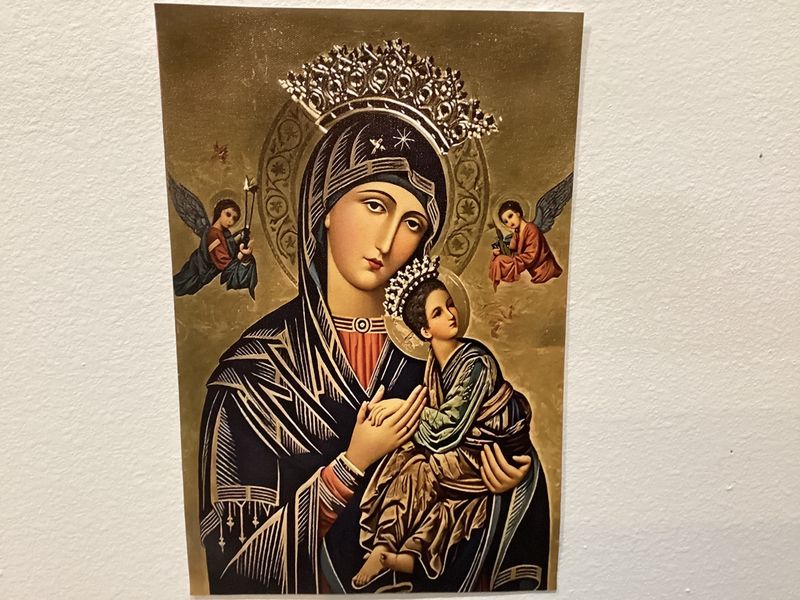 Our Lady of perpetual Help – Byzantine icon style devotional print