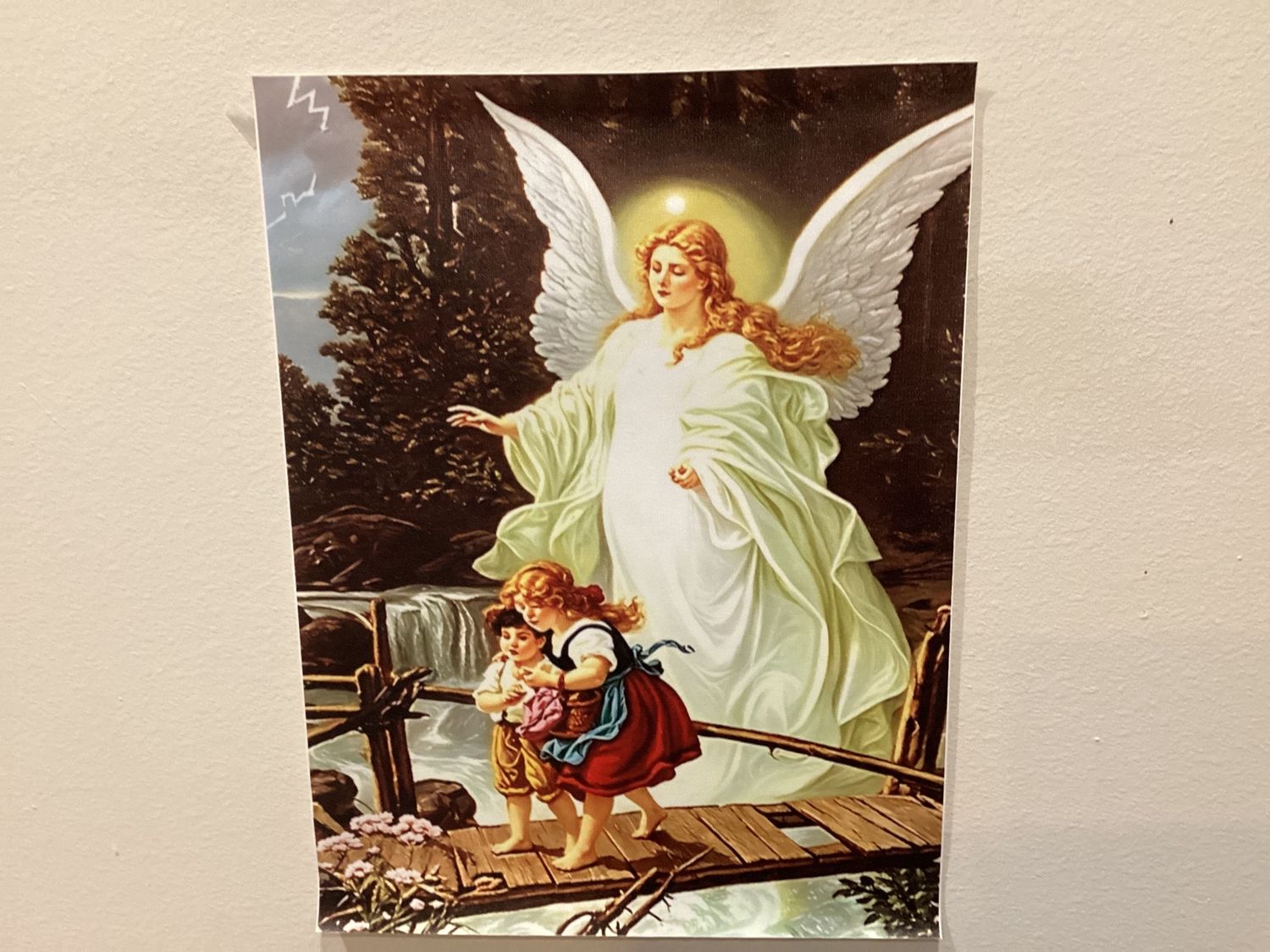 Guardian Angel and Children Portrait