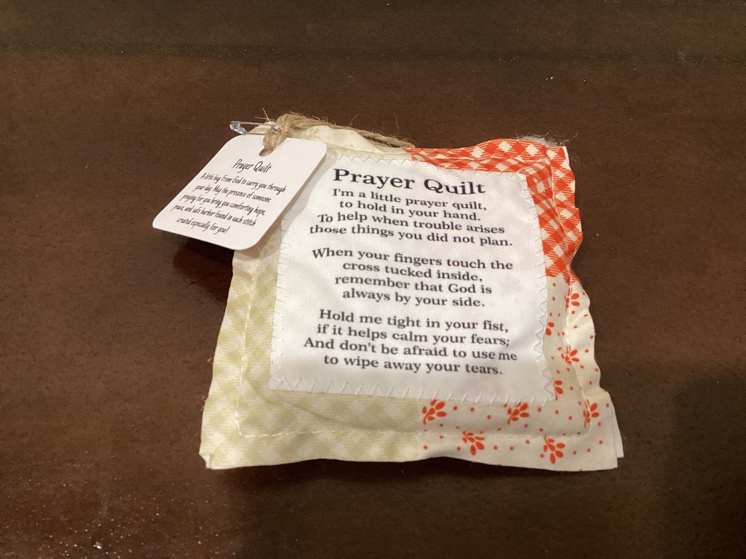 Prayer Quilt - A Comfort to Carry